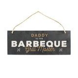 Personalised BBQ Grill Master Slate Plaque: 4 - Signs & Plaques By Gift Moments