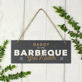 Personalised BBQ Grill Master Slate Plaque: 2 - Signs & Plaques By Gift Moments