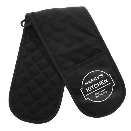 Personalised BBQ & Grill Oven Gloves: 3 - Oven Gloves By Gift Moments