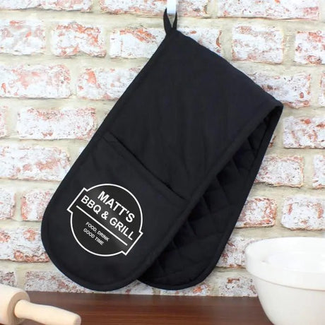 Personalised BBQ & Grill Oven Gloves: 1 - Oven Gloves By Gift Moments