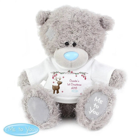 Personalised Me To You Bear Reindeer: 2 - Teddy Bears & Soft Toys