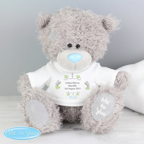 Personalised Me To You Bear with Cross: 2 - Teddy Bears & Soft Toys