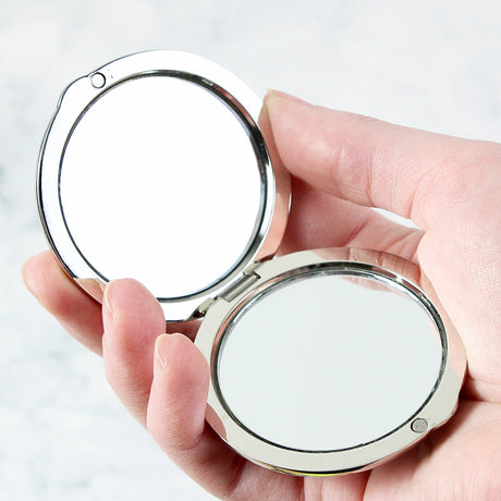 Personalised Beautiful Bride Compact Mirror: 3 - Compact Mirrors By Gift Moments