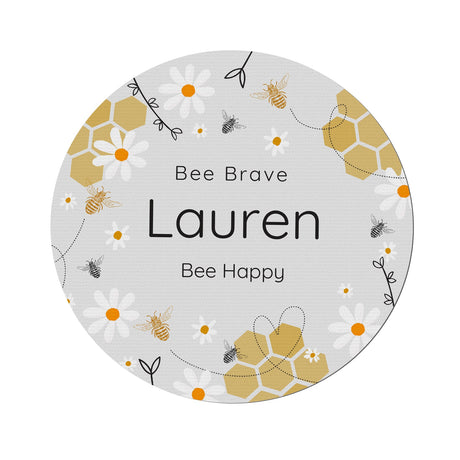 Personalised Bee Mouse Mat: 5 - Tech Accessories By Gift Moments