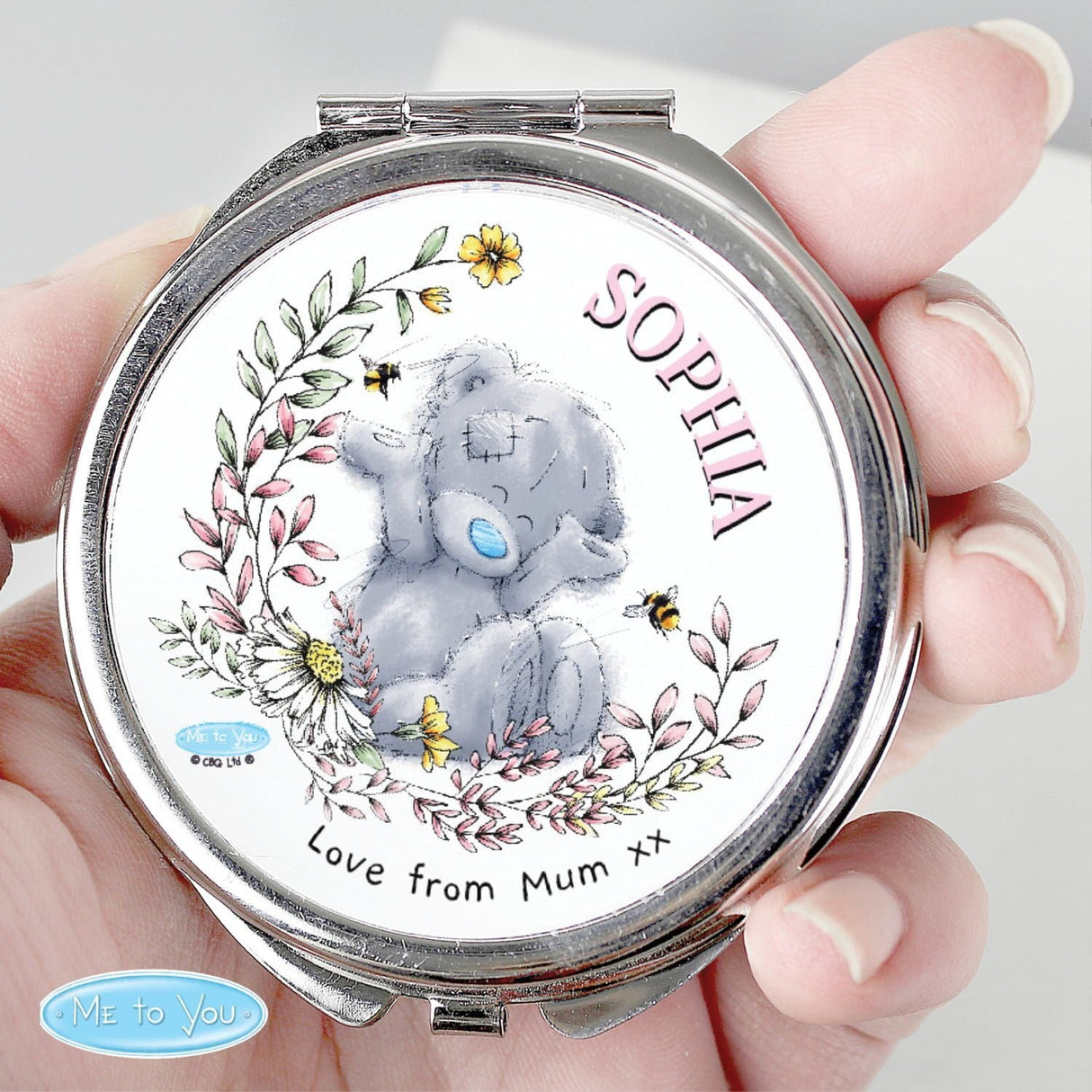 Personalised Me to You Bees Compact Mirror: 2 - Compact Mirrors