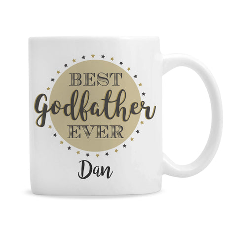 Personalised Best Godfather Ceramic Mug: 6 - Mugs By Gift Moments