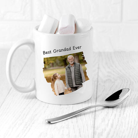 Personalised Best Grandad Photo Mug: 1 - Mugs By Gift Moments