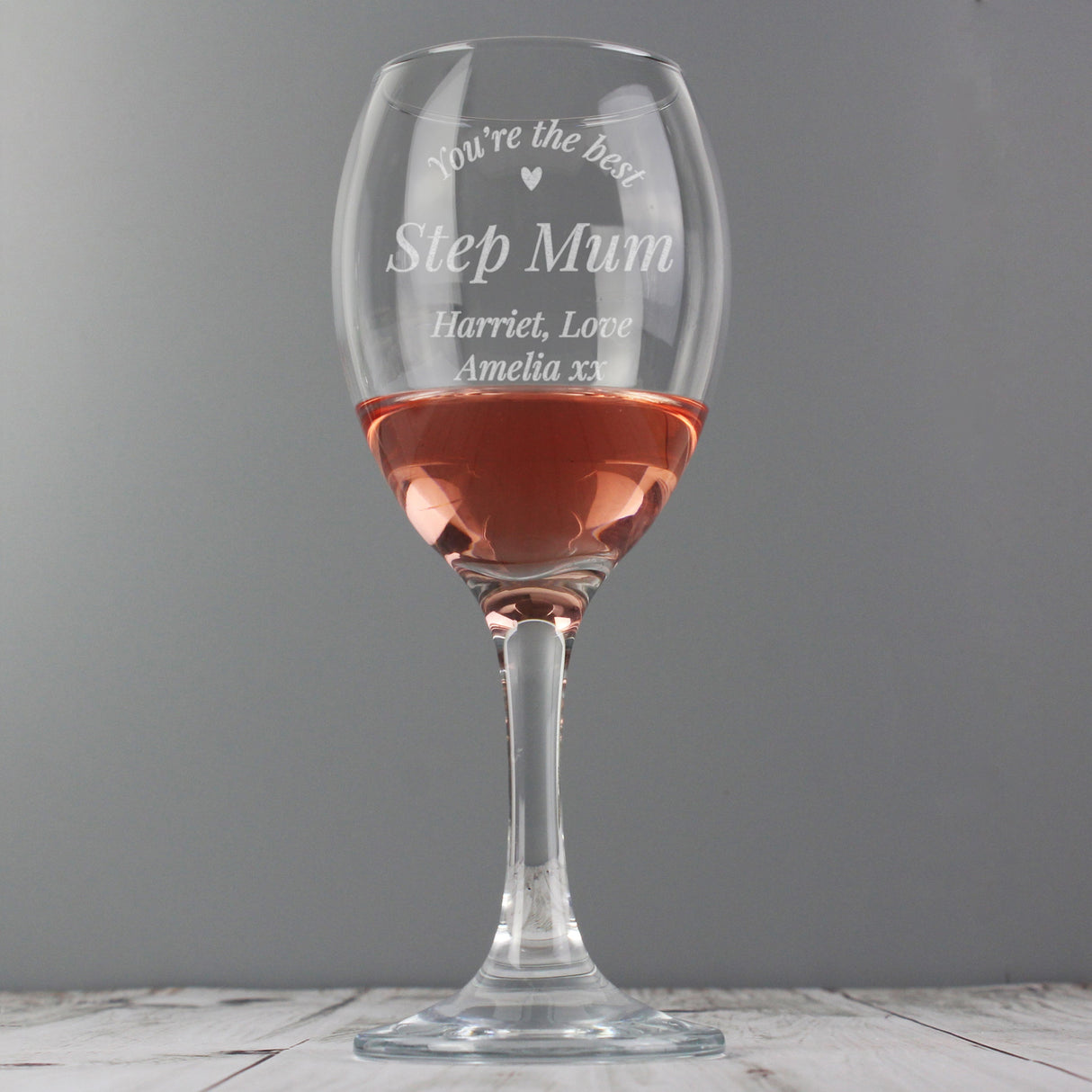 Personalised You Are The Best Wine Glass: 4 - Wine Glasses By Gift Moments