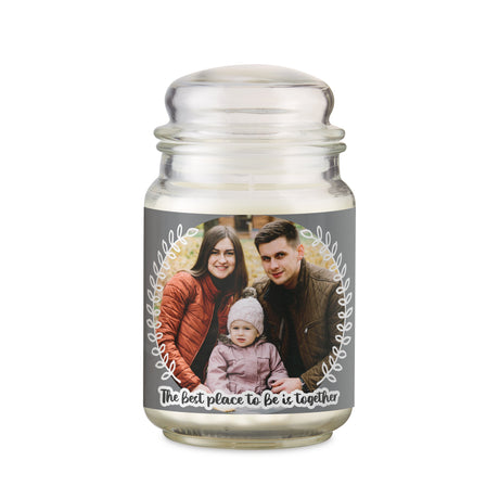 Personalised Better Together Photo Candle: 2 - Candles By Gift Moments