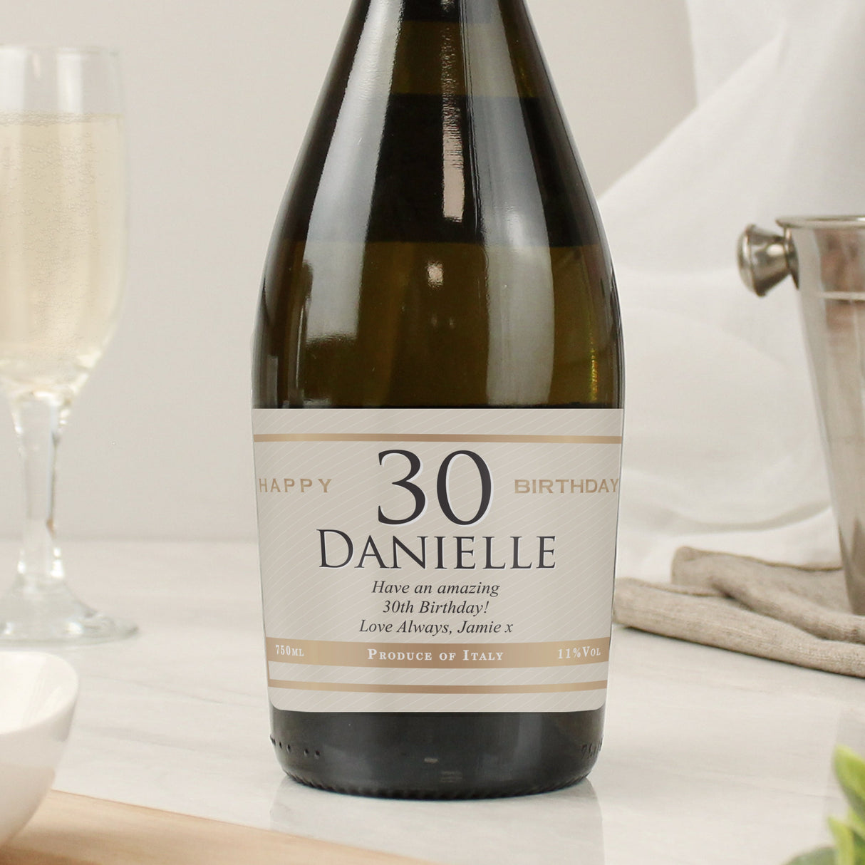 Personalised Age Birthday Prosecco: 2 - Prosecco By Gift Moments