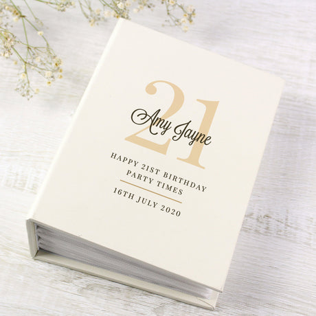 Personalised Big Birthday Photo Album 6x4: 4 - Photo Albums By Gift Moments