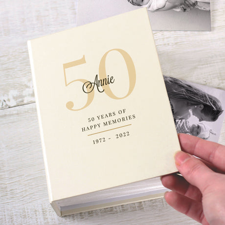 Personalised Big Birthday Photo Album 6x4: 3 - Photo Albums By Gift Moments