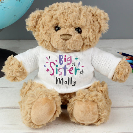 Personalised Big Sister Teddy Bear: 2 - Teddy Bears & Soft Toys By Gift Moments