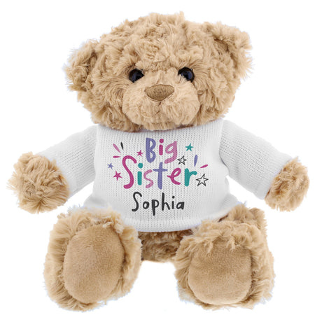 Personalised Big Sister Teddy Bear: 3 - Teddy Bears & Soft Toys By Gift Moments