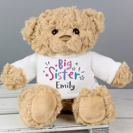 Personalised Big Sister Teddy Bear: 1 - Teddy Bears & Soft Toys By Gift Moments