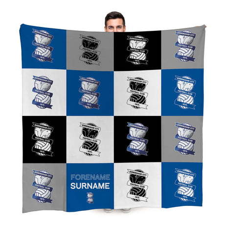 Birmingham City FC Personalised Fleece Blanket: 1 - Blankets By Birmingham City