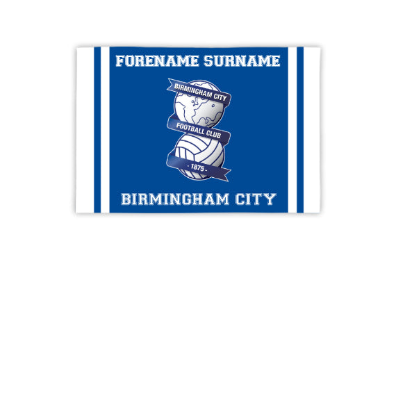 Personalised Birmingham City FC Crest Banner: 1 - Flags & Banners By Birmingham City