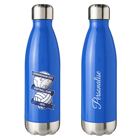 Birmingham City FC Crest Blue Water Bottle: 1 - Water Bottles By Birmingham City