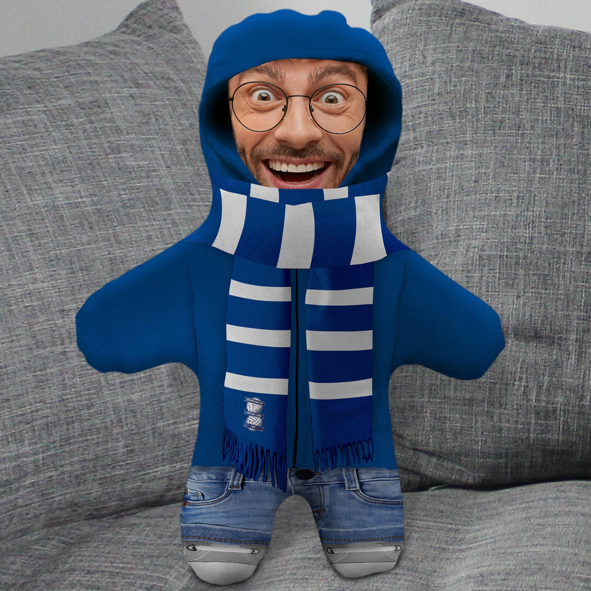 Personalised Birmingham City FC Mini Me Cushion: 1 - Cushions By Birmingham City