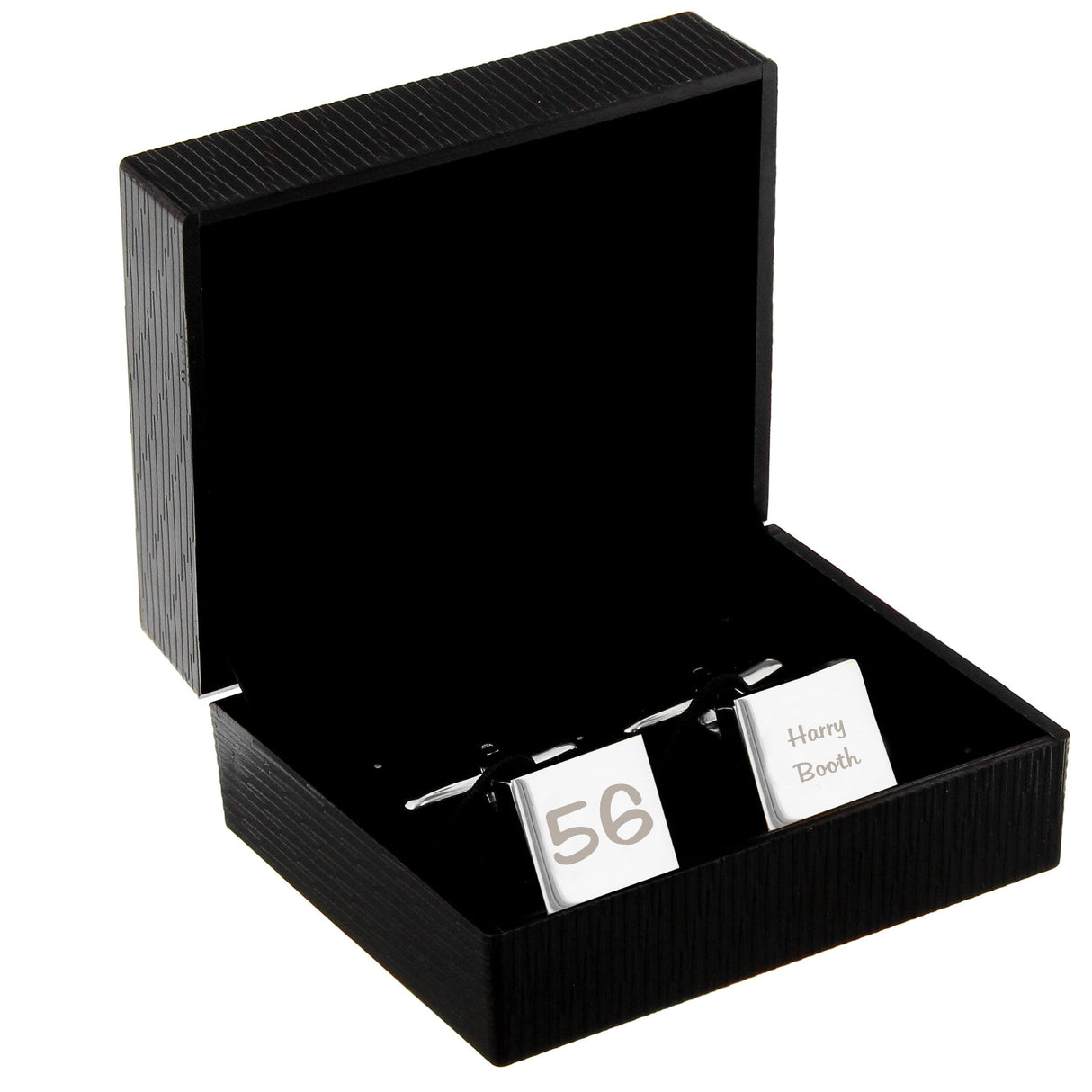 Personalised Big Age Cufflinks: 3 - Cufflinks & Tie Slides By Gift Moments