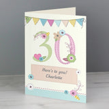 Personalised Birthday Keepsake Card: 1 - Greeting Cards By Gift Moments