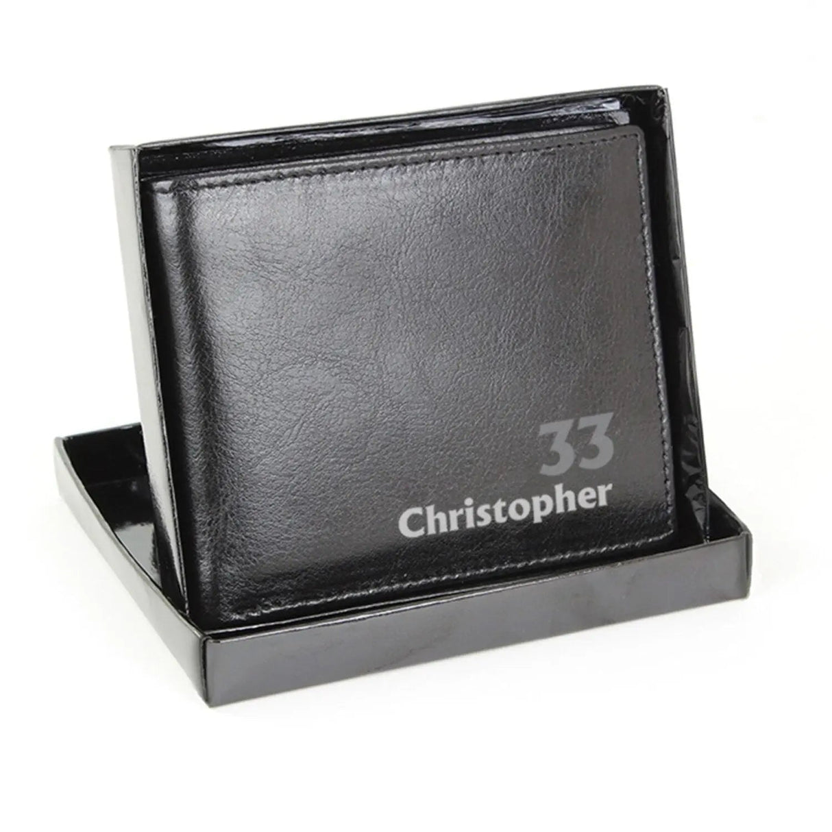 Personalised Leather Birthday Wallet: 3 - Wallets & Money Clips By Gift Moments