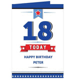 Personalised Birthday Star Card: 3 - Greeting Cards By Gift Moments