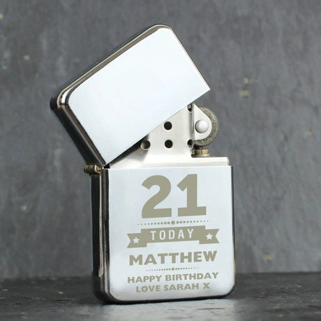 Personalised Birthday Star Lighter: 1 - Smoking Accessories By Gift Moments