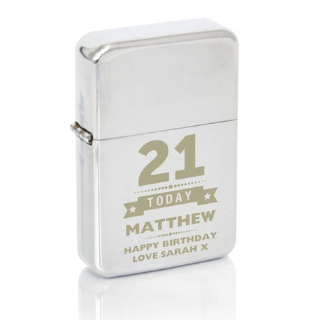 Personalised Birthday Star Lighter: 2 - Smoking Accessories By Gift Moments