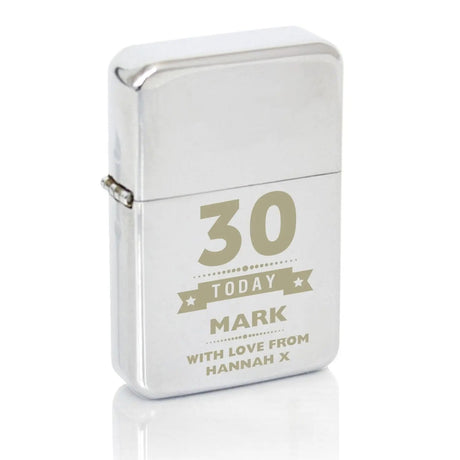 Personalised Birthday Star Lighter: 3 - Smoking Accessories By Gift Moments