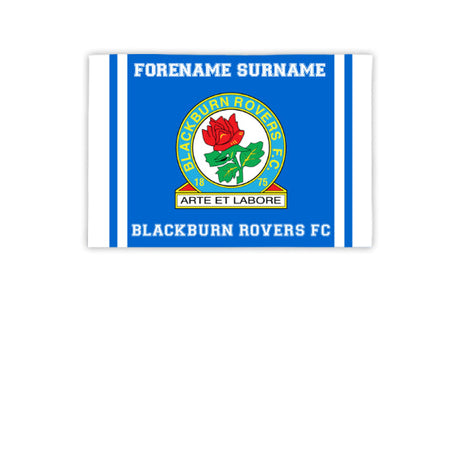 Personalised Blackburn Rovers Crest Banner 3ft x 2ft: 1 - Flags & Banners By Blackburn Rovers