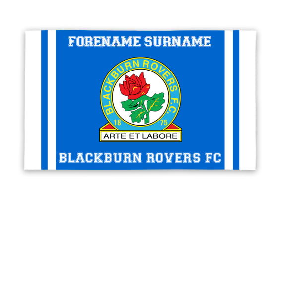 Personalised Blackburn Rovers FC Crest Banner: 1 - Flags & Banners By Blackburn Rovers