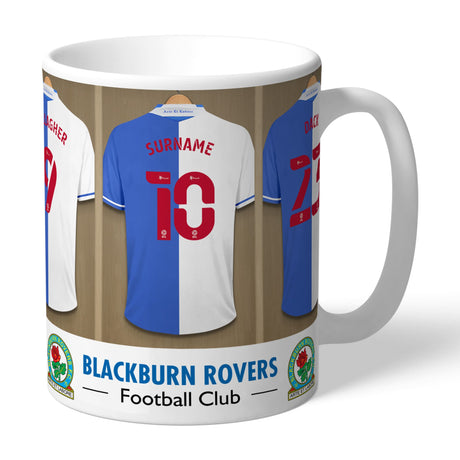 Personalised Blackburn Rovers FC Dressing Room Mug: 1 - Mugs By Blackburn Rovers