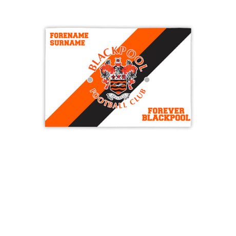 Personalised Blackpool FC Forever Banner 3ft x 2ft: 1 - Flags & Banners By Blackpool