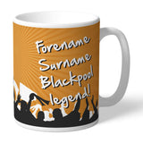 Personalised Blackpool FC Legend Mug: 1 - Mugs By Blackpool