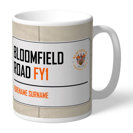 Personalised Blackpool FC Mug: 1 - Mugs By Blackpool