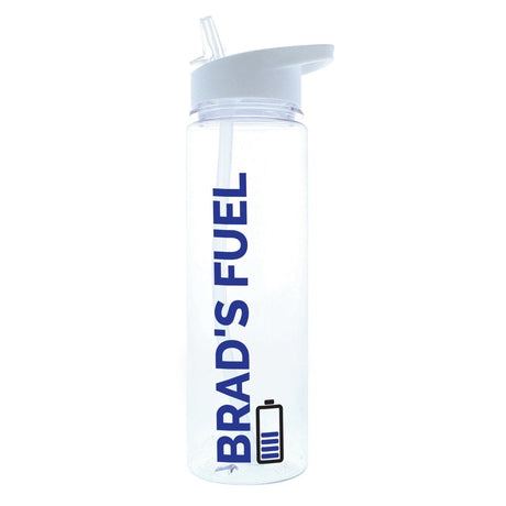 Personalised Blue Fuel Hydration Bottle: 3 - Water Bottles By Gift Moments