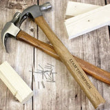 Personalised Bold Text Hammer: 3 - Tools & Storage By Gift Moments