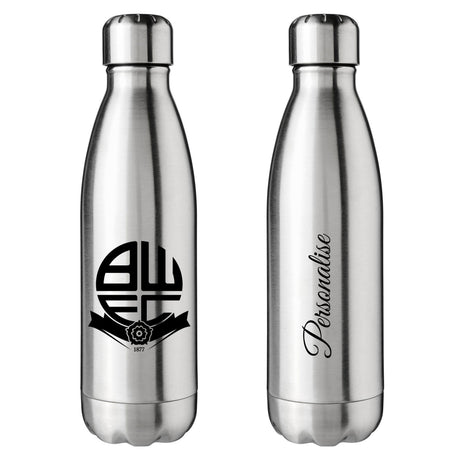 Bolton Wanderers FC Crest Insulated Water Bottle: 1 - Water Bottles By Bolton Wanderers