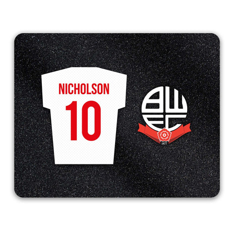 Personalised Bolton Wanderers FC Mouse Mat: 1 - Tech Accessories By Bolton Wanderers