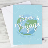 Personalised Bon Voyage Farewell Card: 1 - Greeting Cards By Gift Moments