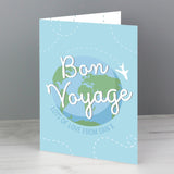 Personalised Bon Voyage Farewell Card: 2 - Greeting Cards By Gift Moments