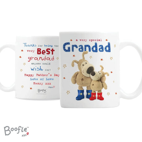 Personalised Boofle Grandad Mug: 3 - Mugs By Boofle