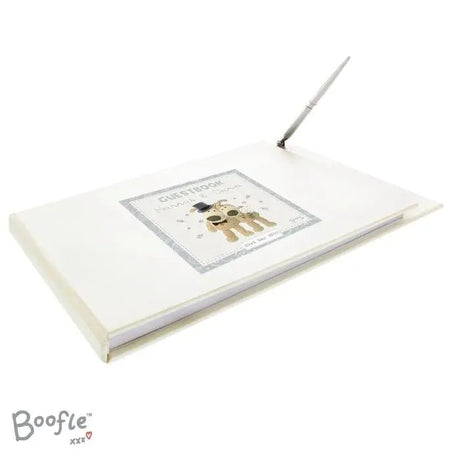 Personalised Boofle Wedding Guest Book & Pen: 3 - Guest Books By Boofle