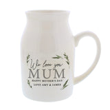 Personalised Botanical Flower Jug Vase: 6 - Vases By Gift Moments