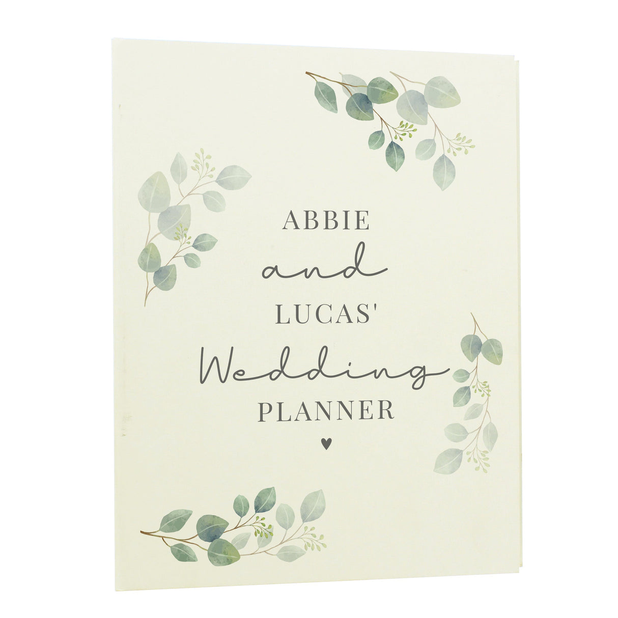 Personalised Botanical Wedding Planner: 4 - Calendars & Planners By Gift Moments