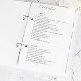 Personalised Botanical Wedding Planner: 6 - Calendars & Planners By Gift Moments