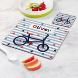 Personalised Boy’s Placemat and Coaster Set: 16 - Placemats By Gift Moments