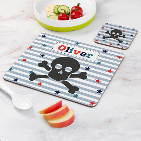 Personalised Boy’s Placemat and Coaster Set: 11 - Placemats By Gift Moments