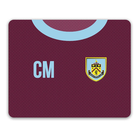 Personalised Burnley FC Crest Mouse Mat: 1 - Tech Accessories By Burnley